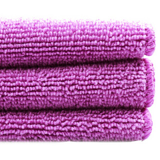3M 洗车巾 清洁擦拭布 吸水毛巾 擦车布 紫色 单条装 40cm*40cm
