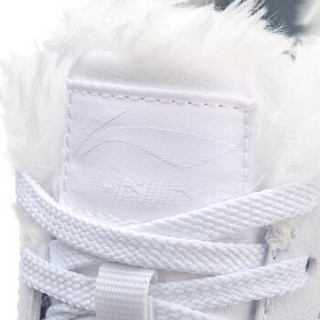 LI-NING 李宁 运动时尚系列 女 运动时尚鞋 AGCN352-5标准白 37.5