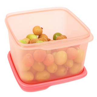 特百惠（Tupperware）智惠方形储藏保鲜套装 冰箱食物冷藏盒密封塑料盒 礼盒5件套