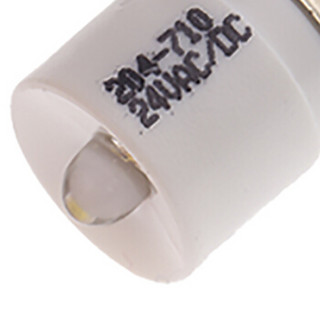 欧时RS ProLED指示灯信号灯204710白色E10灯泡单芯片10mm灯