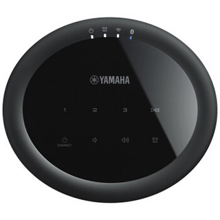 雅马哈（Yamaha）WX-021 音响 回音壁家庭影院 无线环绕音箱 WIFI 蓝牙 HIFI音响 多房间音乐系统 黑色 两只