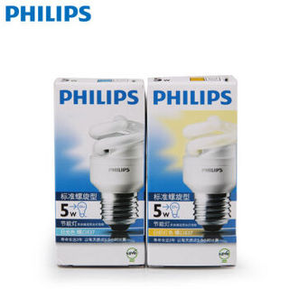 PHILIPS/飞利浦 节能灯 5W 5W 黄光