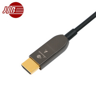 JIB 光纤HDMI高清线 笔记本电脑连接电视投影仪连接线 60HZ 3D 4k显示器音视频线 超长细软 AOC-001-100.0米