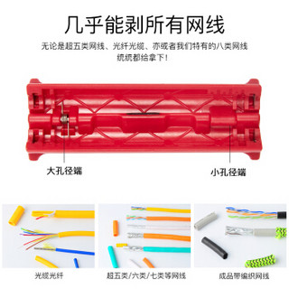 万级（OFNPFTTH）万用剥线刀/剥线器/电工剥线钳 网线电话线光纤光缆电线同轴线数据线剥线工具