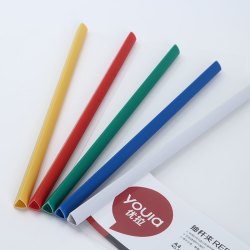 优拉 A4抽杆夹透明文件夹 10个