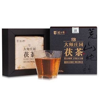 白沙溪团云界大师庄园老树茶 益品茯茶318g 湖南安化荒山野料黑茶