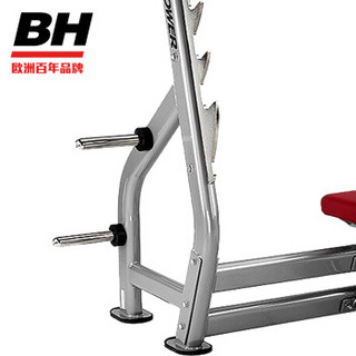 必艾奇（BH） 训练凳 平凳可调式哑铃椅 卧推器 进口商用 举重床 腹肌板 L815平躺式举重架