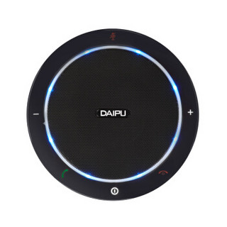 DAIPU 戴浦 视频会议全向麦克风2.4G无线 usb电话会议系统设备 12米收音DP-GM6