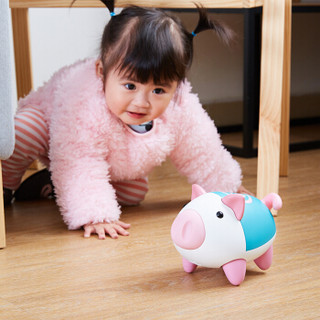 爱童H6好运哼哼猪 0-3岁儿童感统训练玩具 宝宝学爬公仔 猪年吉祥物新年生日礼品