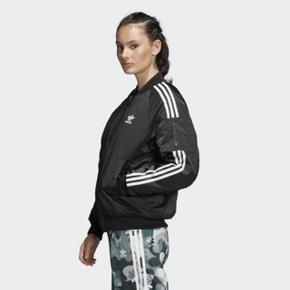 阿迪达斯 ADIDAS 三叶草 女子 三叶草系列 BOMBER JACKET 运动 棉服 DV2666 38码