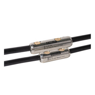 MELEC GLL/C 螺栓型铝管 35KV及以下电缆对接镀锡铝合金式扭力连接管 GLL185-400/6/C