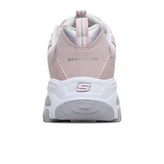 SKECHERS 斯凯奇 D'lites熊猫款 厚底时尚休闲鞋 11930 浅粉色/白色 36