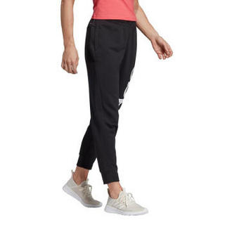 adidas 阿迪达斯 女子训练系列 W E BRAND PANT 运动 长裤 DT8605 黑色 A/M码