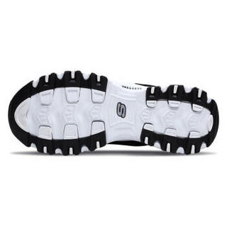 SKECHERS 斯凯奇 D'lites熊猫款 厚底时尚休闲鞋 11930 BLK 黑色 38