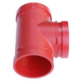 依卡诺 沟槽管件 消防管件 沟槽正三通 沟槽三通 DN150(外径165) 一个价格 4个起售