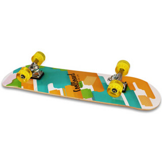 COOL BOARD 滑板 专业双翘四轮滑板成人青少年男女生儿童刷街代步滑板车  色卡