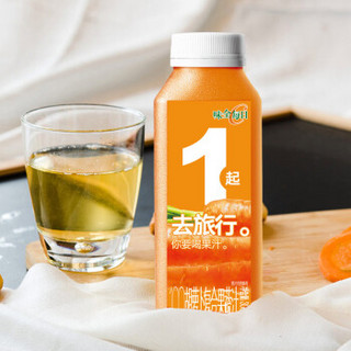 味全 每日C 100%果汁 胡萝卜汁 300ml 六瓶组合装