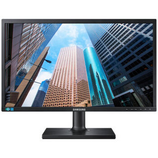 SAMSUNG 三星 S24E650PL+D2Q支架 23.6英寸显示器 1920×1080 IPS  