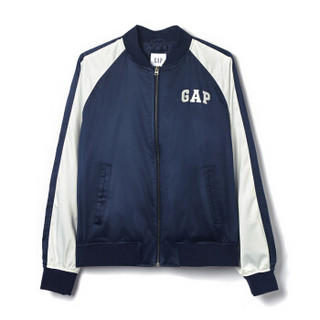 Gap 盖璞 棒球服外套夹克冬装男士潮流休闲立领logo上衣 422313