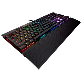 USCORSAIR 美商海盗船 K70 MK.2 LP 104键 有线机械键盘 黑色 Cherry MX 灵动版红轴 RGB