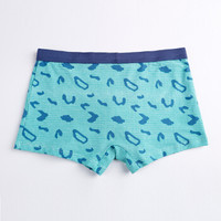 ROMON 罗蒙 男士内裤平角裤头男士内裤底裤四角裤透气四角裤4条礼盒装 MSZ18401 格子印花组合 XL (其他、XL、平角裤、棉)