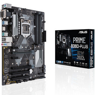 华硕（ASUS）PRIME B360-PLUS主板(LGA 1151)+英特尔（intel）i5-9400F CPU处理器 板U套装