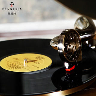 梵尼诗（Fennessy）复古留声机黑胶唱片机家庭音响老式电唱机欧式大喇叭留声机10周年收藏款芙洛拉
