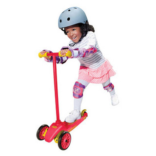 little tikes小泰克儿童玩具滑板车轮滑车户外三轮滑板车玩具-儿童三轮滑板车（红色）MGAC640094