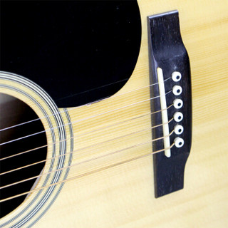 录音之（ RECORDING KING）王吉他美式晋级单板民谣木吉它乐器 41英寸RD-08圆角