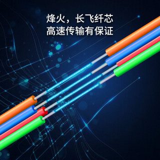 博扬（BOYANG）BY-GYXTW-4B1 4芯单模室外光纤线 GYXTW中心管式室外网线架空光缆 2000米/轴