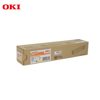 OKI C3300/3400/3600N 原装打印机黄色大容量墨粉盒原厂耗材2500页 货号：43459353