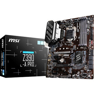 微星（MSI）Z390-A PRO 主板+英特尔（Intel）i5-9600K 酷睿六核 CPU 板U套装/主板CPU套装