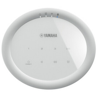 雅马哈（Yamaha）WX-021 音响 回音壁家庭影院 无线环绕音箱 WIFI 蓝牙 HIFI音响 多房间音乐系统 白色