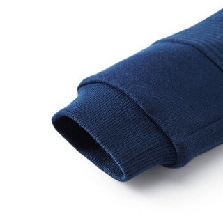 全棉时代 男幼童针织卫衣夹里长裤80/47(建议12-18个月)宝蓝 1件装