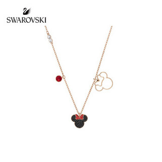 SWAROVSKI 施华洛世奇 Mickey&Minnie  米妮老鼠 童话王国 项链耳饰女套装 圣诞礼物 女友礼物