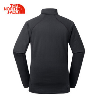 THE NORTH FACE 北面 男款半拉链长袖内衣-M Expedition L/S Zip Neck KX7 10110CK16TKX7XL （黑色） XL