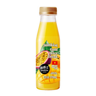 屈臣氏（Watsons）新奇士金装芒果百香果橙汁冷藏复合果汁饮料370mlx1支