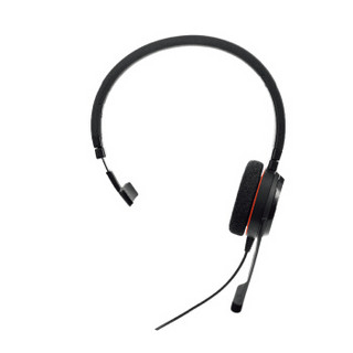 捷波朗(Jabra)单耳话务耳机头戴式耳机客服耳机呼叫中心耳麦Evolve 20 UC SME版USB被动降噪可连电脑
