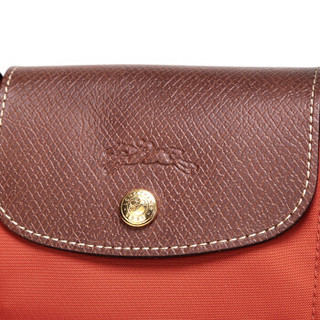 LONGCHAMP 珑骧 LE PLIAGE系列 女士织物饺子包 1623 089 D93 藏红花色 中号