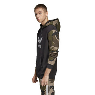 adidas 阿迪达斯 三叶草 男子 三叶草系列 CAMO OTH HOODY 运动 套头衫  DV2023 2XL码