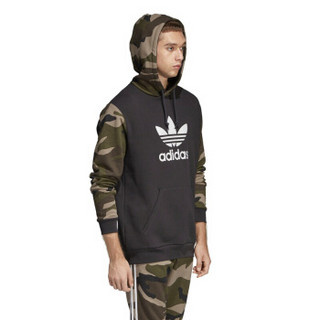 adidas 阿迪达斯 三叶草 男子 三叶草系列 CAMO OTH HOODY 运动 套头衫  DV2023 2XL码