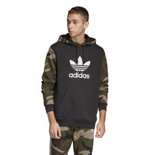 adidas 阿迪达斯 三叶草 男子 三叶草系列 CAMO OTH HOODY 运动 套头衫  DV2023 2XL码