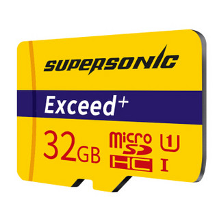 超音速 Supersonic 32GB TF(MicroSD) 存储卡 C10 U1  高速专业版