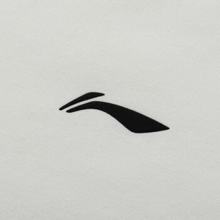 LI-NING 李宁 运动时尚系列 男子套头卫衣 AWDP321-1 L 白色