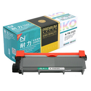 耐力（NIKO）精选商用专业版N TN-2325 黑色墨粉盒 (适用兄弟HL-2560DN/DCP-7180DN/MFC-7480D/MFC-7380)