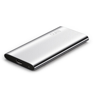 banq 256GB Type-c USB3.1 移动硬盘 固态（PSSD) X60系列 读速高达500MB/s 小巧便携 高速传输 防震防摔