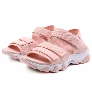 SKECHERS 斯凯奇 女鞋新款运动拖鞋沙滩鞋休闲凉鞋 88888180 浅粉色/LTPK 36