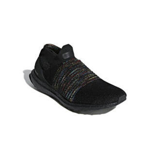 adidas 阿迪达斯 跑步系列 UltraBOOST LACELESS 运动跑步鞋 B37685 黑色 40码 UK6.5码