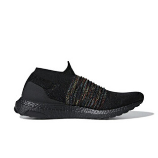 adidas 阿迪达斯 跑步系列 UltraBOOST LACELESS 运动跑步鞋 B37685 黑色 40码 UK6.5码