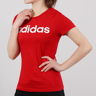 adidas 阿迪达斯 NEO 女子 运动休闲系列 W CE TEE 运动 短袖 DZ7677 XS码